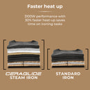 Tower Ceraglide 3100W Steam Iron - Black Rose Gold
