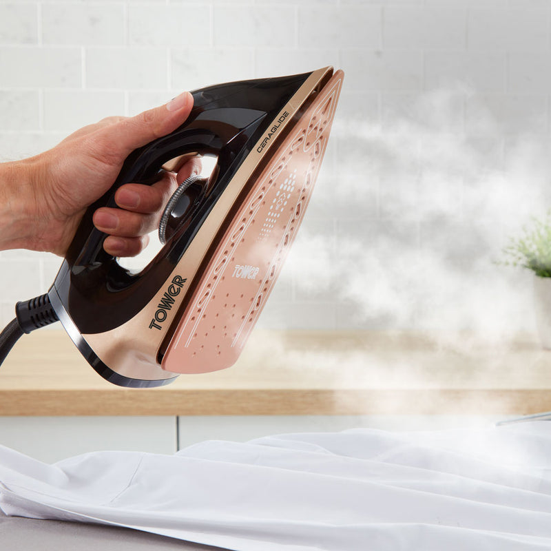 Tower 2700W Steam Generator Iron with 1.2 Litre Capacity Water Tank