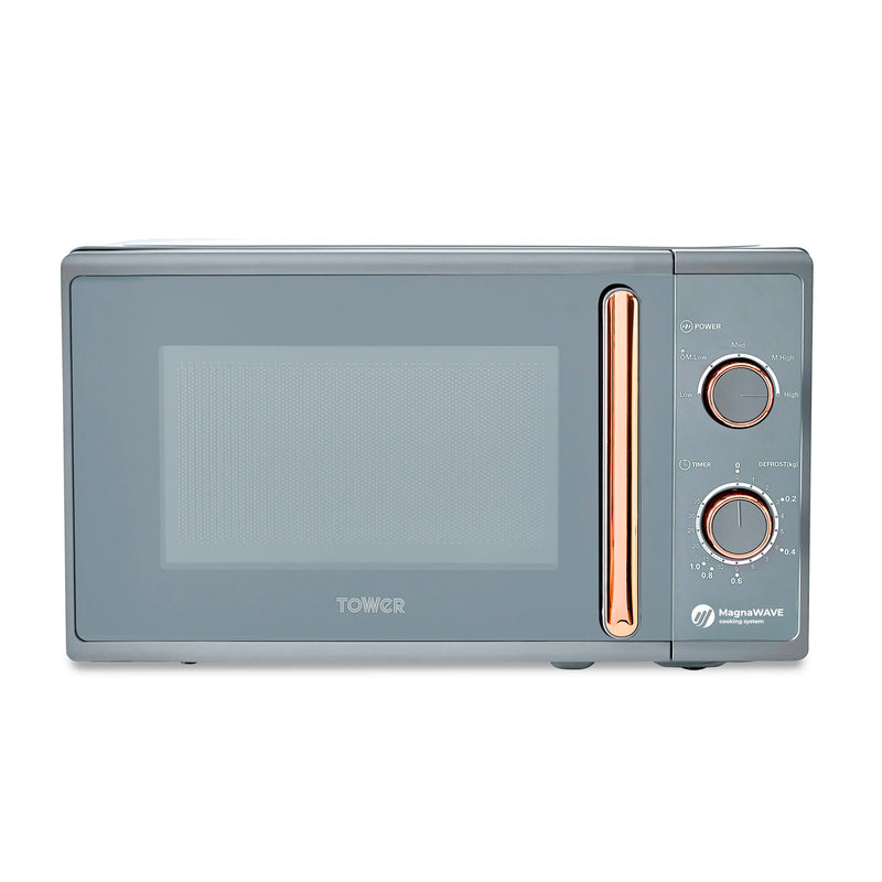 Tower Cavaletto 20L Manual Microwave - Grey