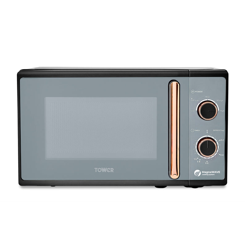 Tower Cavaletto 20L Manual Microwave - Black