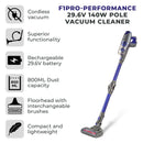 Tower Vacuum Cleaner F1 PRO Performance 29.6V Cordless 3-in-1
