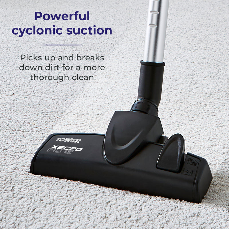 Tower XEC20 Plus 600W Corded 3-in-1 Vacuum Cleaner - Blue