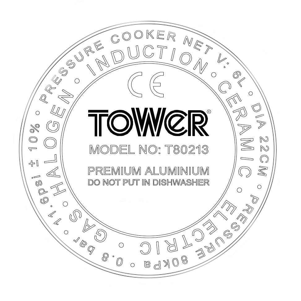 Tower high dome pressure cooker best sale