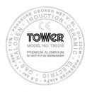 Tower High Dome 6 Litre Pressure Cooker - Silver