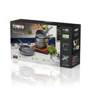 Tower Cerastone 5 Piece Pan Set Graphite - Grey
