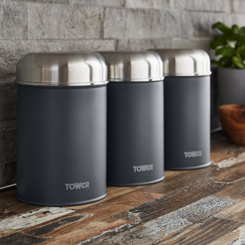 Tower Infinity Stone Set of 3 Canisters