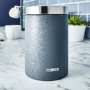 Tower Ice Diamond Set of 3 Canisters - Blue