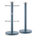 Tower Ice Diamond Mug Tree and Towel - Blue