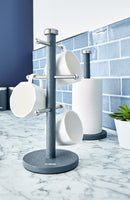 Tower Ice Diamond Mug Tree and Towel - Blue