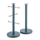 Tower Ice Diamond Mug Tree and Towel - Blue