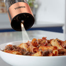 Tower Rose Gold Electric Salt And Pepper Mill -  White