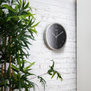 Tower Glitz 30cm Wall Clock - Black