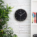 Tower Glitz 30cm Wall Clock - Black