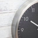 Tower Glitz 30cm Wall Clock - Black