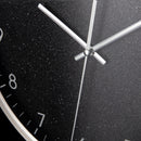 Tower Glitz 30cm Wall Clock - Black