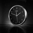 Tower Glitz 30cm Wall Clock - Black