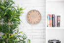 Tower Glitz 30cm Wall Clock - Blush Pink