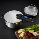 Tower Express 4 Litre Stainless Steel Pressure Cooker 22cm - Silver