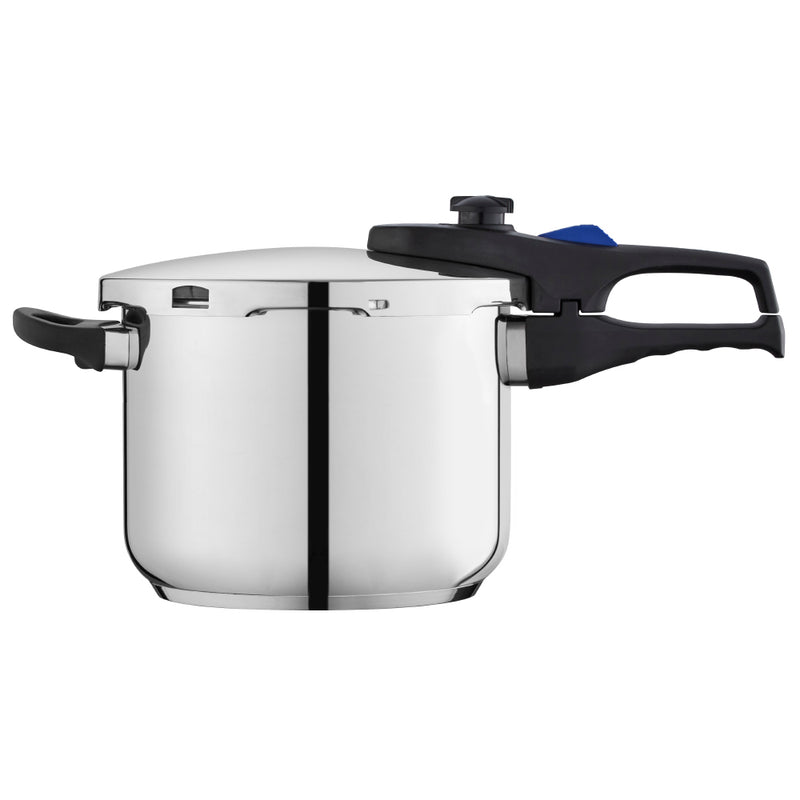 Tower Express 6 Litre Stainless Steel Pressure Cooker 22cm - Silver