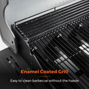 Tower Stealth 4000 Four Burner BBQ w/ Side Burner - Black