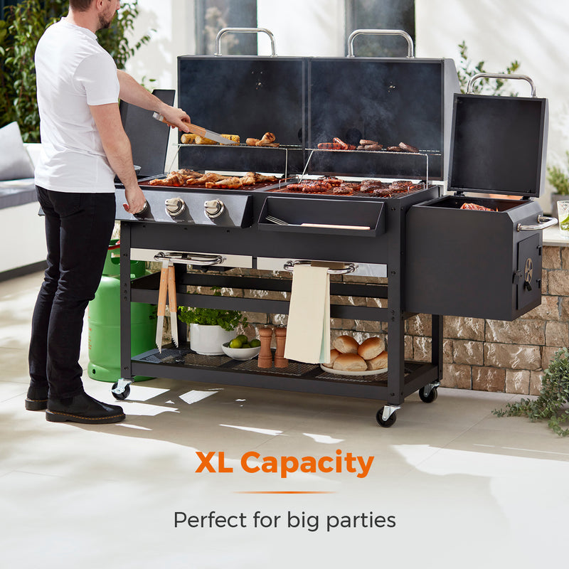 Tower Ignite Multi XL BBQ - Black