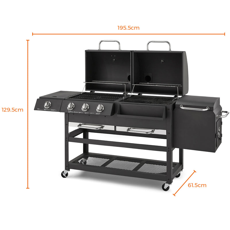 Tower Ignite Multi XL BBQ - Black