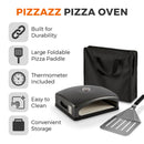 Tower Pizzazz Grill Top Pizza Oven with Paddle + Bag