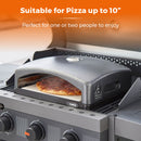 Tower Pizzazz Grill Top Pizza Oven with Paddle + Bag