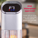 Tower Vesta 2KW Wall Mount Patio Heater