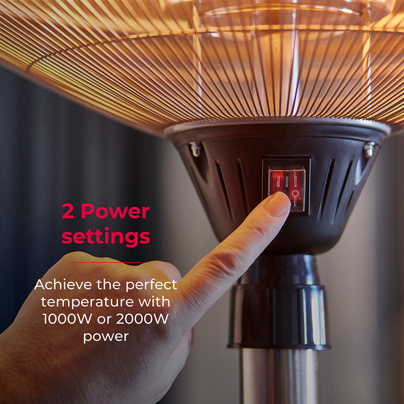 Tower ASTRID 2KW Patio Heater Table