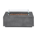 Tower Magna Rectangular Gas Fire Pit - Grey