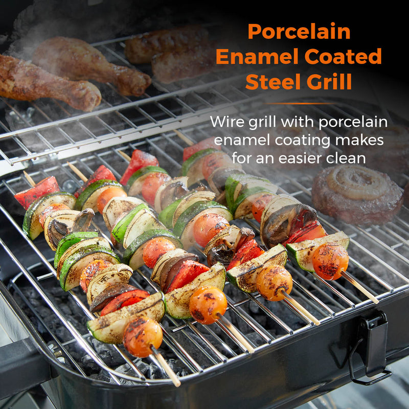 Tower Compact Portable BBQ Grill - Black