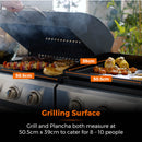 Tower Goucho BBQ and Plancha - Black
