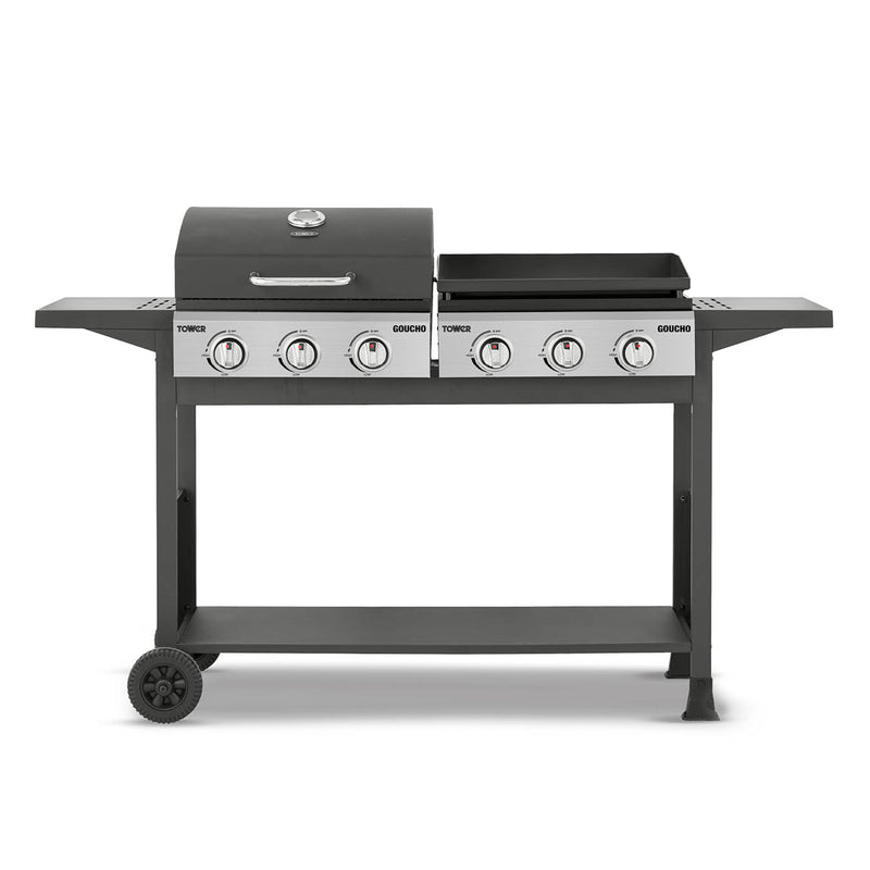Tower Goucho BBQ and Plancha - Black