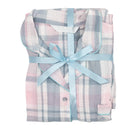 Tru Ladies Check Pyjama - Blue