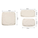 Outsunny-Rattan 6  Seat Cushion replacement set