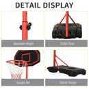 Basketball Hoop Stand with Durable Net