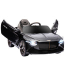 HOMCOM Bentley Bacalar Licensed 12V Kids Electric Ride-On w/ Remote - Black
