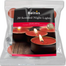 20 Pack 8 Hour Burn Night- Lights Scented Crisp Apple