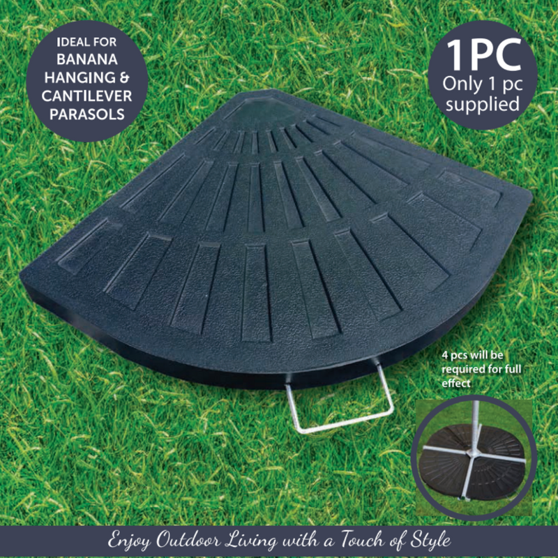 Silver & Stone Milano Hanging Parasol Base Weight 7kg