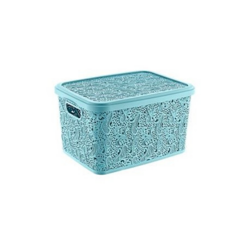 Lace Storage Box with Lid 5.5L