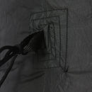 Inflatable Halloween Skinny Ghost in a Tall Hat, Blow-Up Outdoor LED Display for Garden