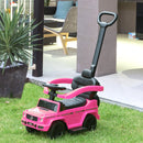 HOMCOM Kids Pink Ride On Car Mercedes Benz G350 - with Sun Shade