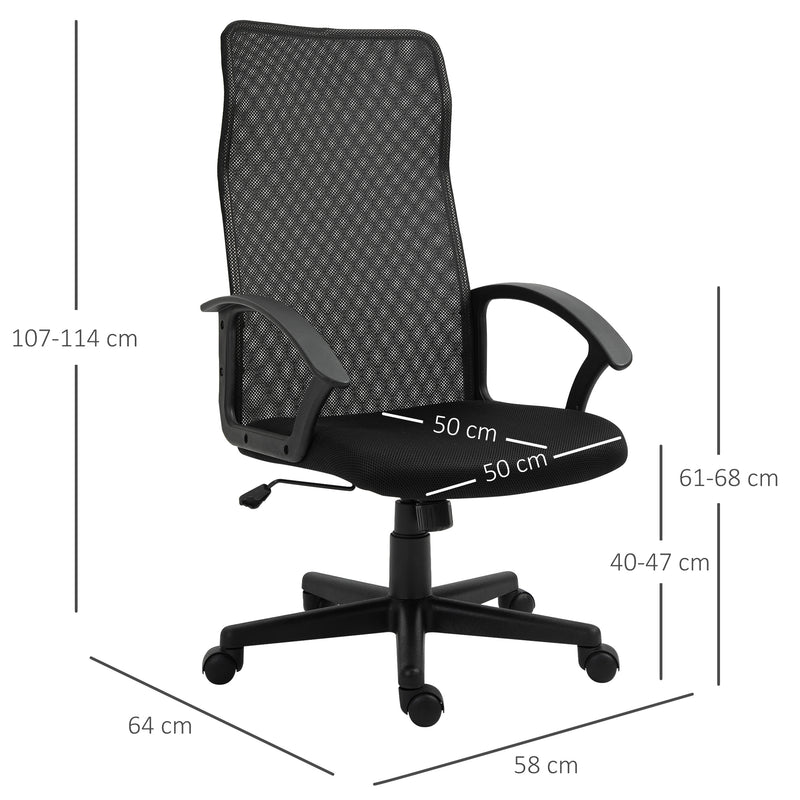 Black Mesh Office Chair