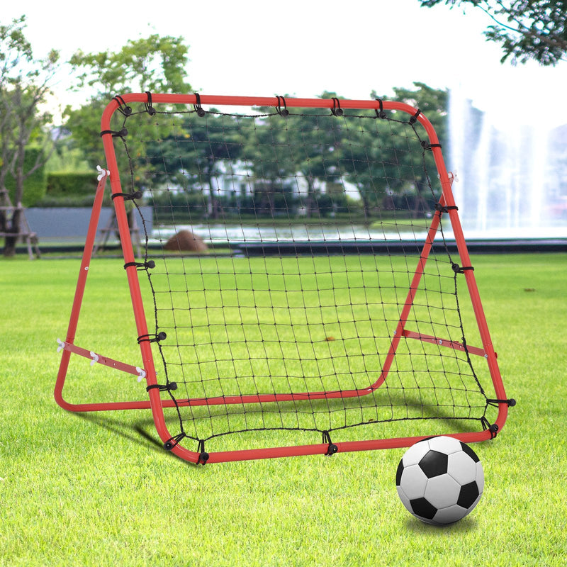 Red Baseball Rebounder Net