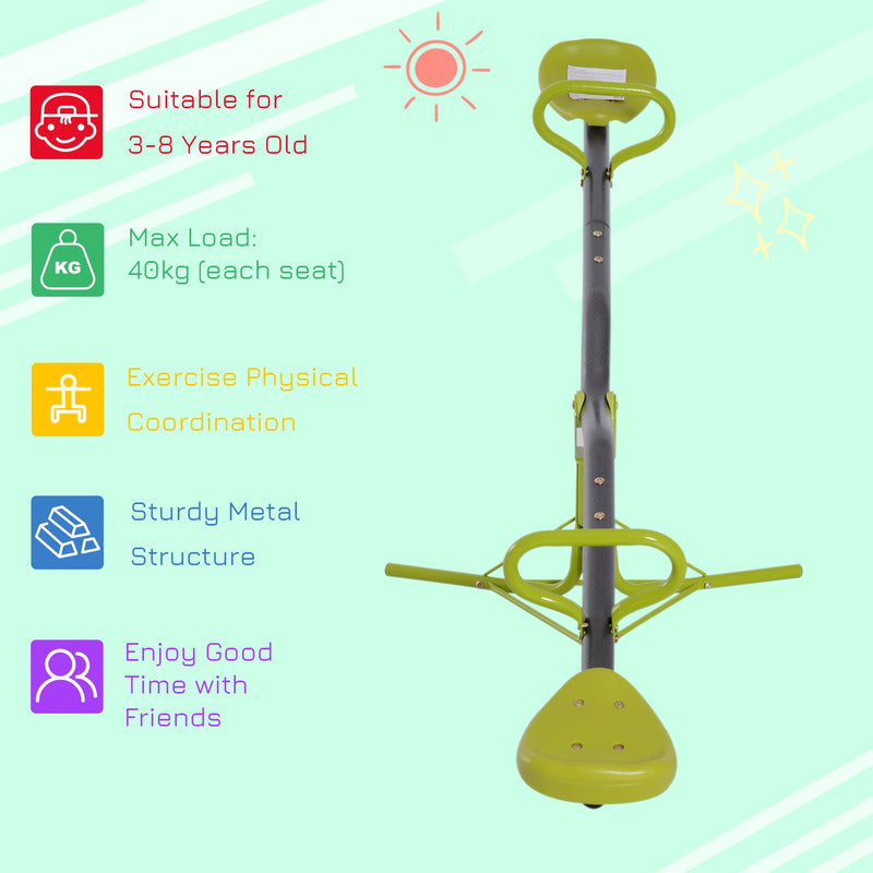 HOMCOM Kids Seesaw - Green