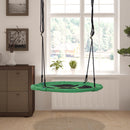 Homcom Kids Swing Black & Green