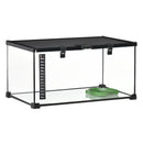 PawHut Glass Reptile Terrarium Habitats for Lizards, Frogs, Snake 50 x 30 x 25cm
