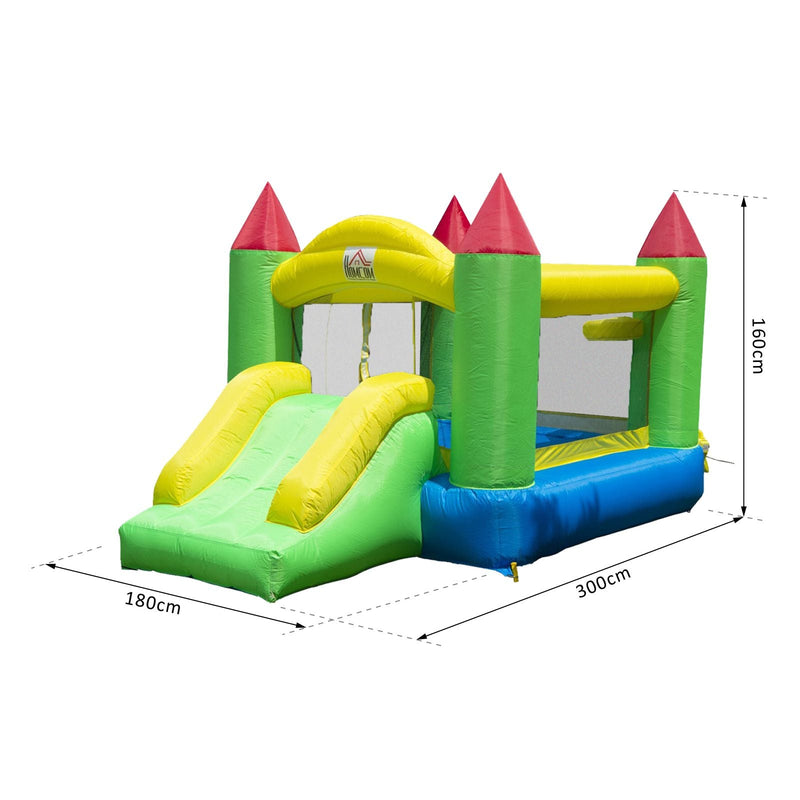 HOMCOM Bouncy Castle - Multi Colour