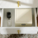 HOMCOM Nightstand with 2 Drawers, Side End Table for Living Room, Bedroom